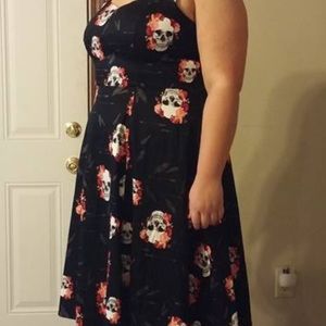 Skull & Roses Torrid Dress size 16
